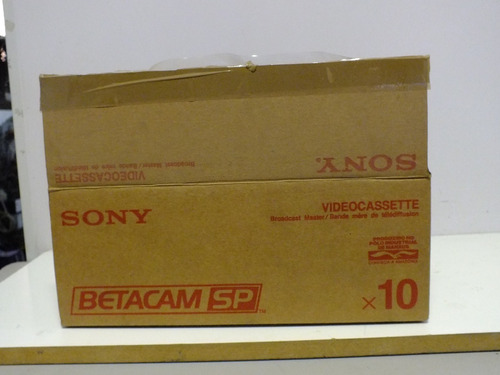 Fita Sony Bct-5ma Sony Betacam Sp Novo - Valor Unitário