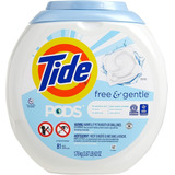 Tide Free Y Suave Detergente Blanquea Hipoalergénico 81 Pods