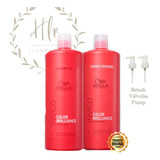 Kit Para Cabelos Coloridos Wella Brilliance 2x1 + Brinde