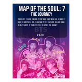 Poster Papel Fotografico Bts Map Of The Soul Journey 80x40