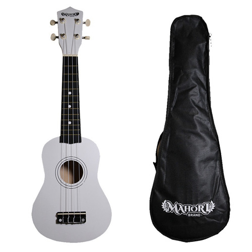 Ukelele Soprano Mahori Blanco Mh-s-wh + Funda