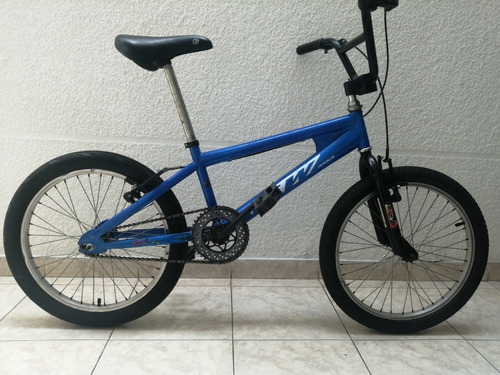 Bicicleta Gw Color Azul Tipo Cross 