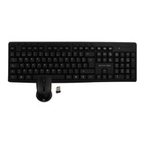 Combo Inalambrico Usb Teclado+mouse Star Tec St-cb-73 Negro