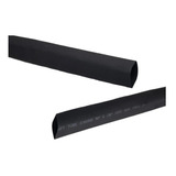 Termocontraible 10mm (10mm/5mm) Negro Pack X 10mts.