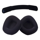Almohadillas + Headband Diadema Para Corsair Void / Void Pro