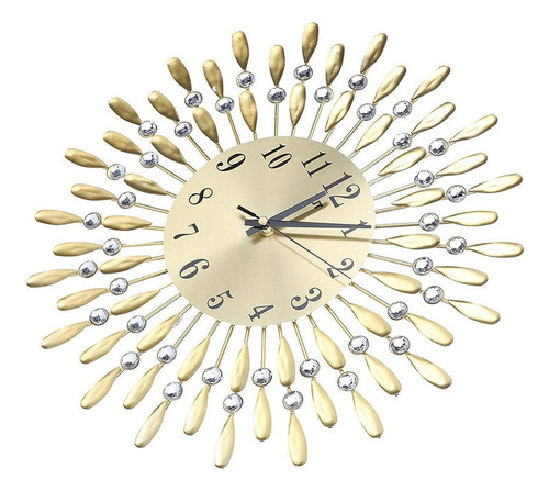 Reloj De Pared, Moderno Reloj De Cuarzo De Uso Amplio .