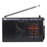 Radio Motobras Receptor 7 Fxs Psmp71ac Preto