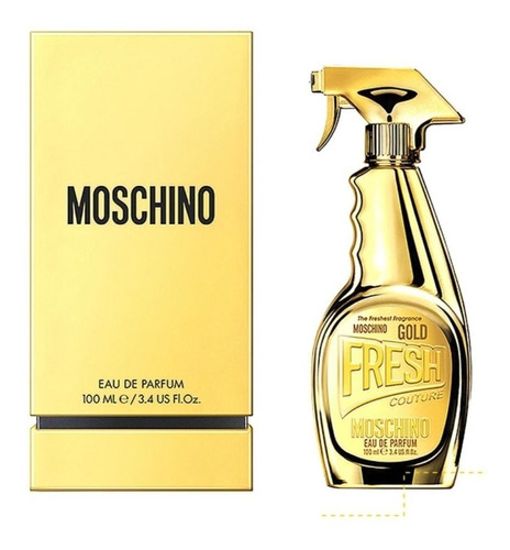 Perfume Moschino Gold Fresh Couture Edp X 100 Ml Original