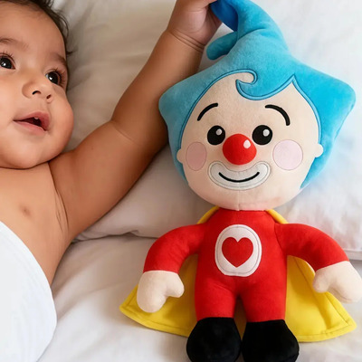 Muñeco De Peluche Plim Plim Para Niños Con Felpa Suave Rojo | Envío gratis