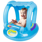 Boia Infantil Inflável Com Cobertura Baby Float Para Piscina