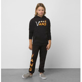 Pants Vans Jogger Deportivo Flamas Junior Escolar Streetwear