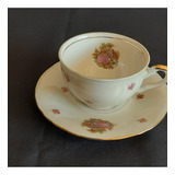 Taza Cafe Antigua Porcelana Alemana Wallendorf - C7