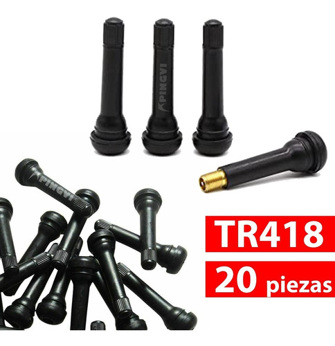 Válvula Sellomatica Para Rin Tr-418 Larga ( 20pzs)