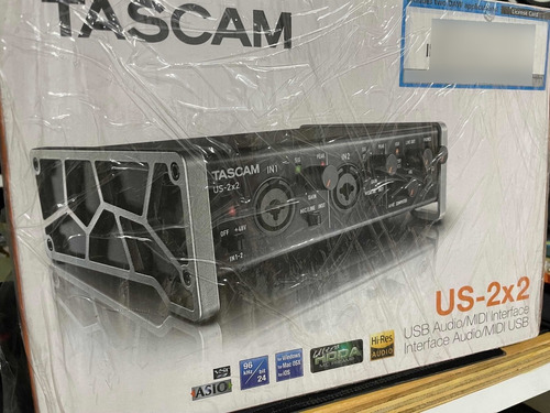 Interfaz De Audio Tascam Us-2x2