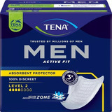 Absorvente Masculino Tena Men Level 2 - C/10 Un