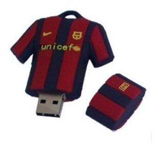 Pendrive Uniforme Time De Futebol Barcelona 4gb