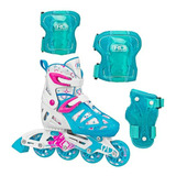 Patines En Línea Ajustables Para Niñas Roller Derby Tracer C