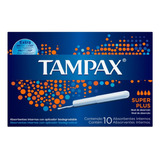 Absorvente Interno Tampax Super Plus 10 Unidades