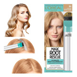 Loreal Magic Root Rescue Kit Tintura Raices Canas Reflejos 8