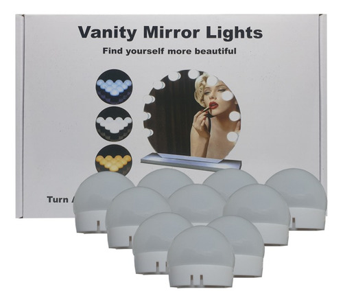 Luces Led Para Espejo Tipo Hollywood Vanity Mirror