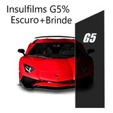 In Sulfilms Carros G5 7mx50cm + Brinde Automotivo