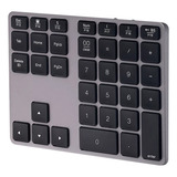 Teclado Numérico Inalámbrico De Aluminio 34 Números