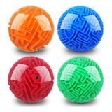 4 Piezas 3d Laberinto Bola Laberinto Puzzle Ball Magic Brain
