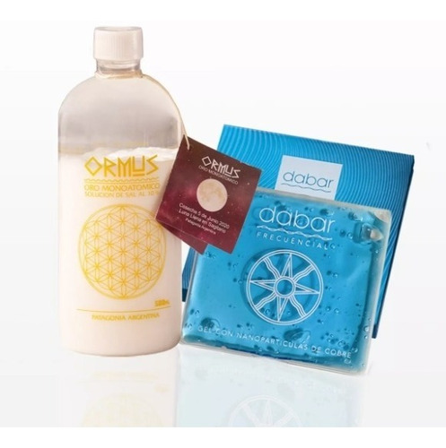 Combo 1 Ormus 500ml + Gel Pack Frecuencial Dabar Frecuencial