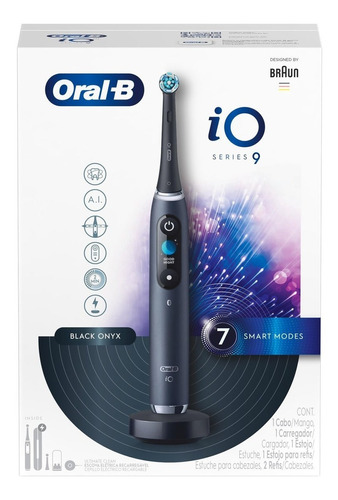 Escova De Dentes Elétrica Oral-b Io9 Com Cabo Recarregável 