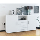 Mueble Tv Moderno Melamina Cajones Comoda Moderno 160 