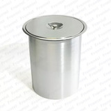 Lixeira Pia Cozinha Embutir 3l 18x24 Inox 304 Não Enferruja Cor Escovado