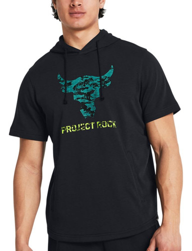 Playera Under Armour Project Rock Terry Hombre 1383227-001