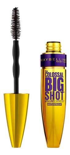 Máscara De Pestañas Colossal Big Shot Maybelline Negro