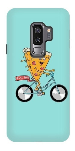 Estuche Forro iPhone Samsung Diseño Max Pizza Fast