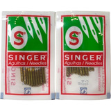 Agujas Para Maquina De Coser Singer Pack 2 Sobres