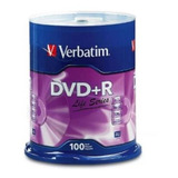 Dvd+r Life Series 16x 100pk Sp St W/p Verbatim 97175 /vc