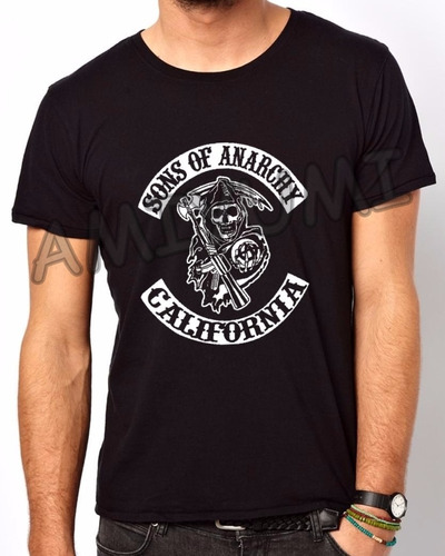 Camiseta Sons Of Anarchy Série Camisa Série Infantil Adulto