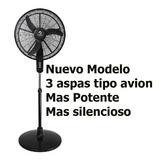 Ventilador De Pie Indelplas 20 Pulgadas Silencioso 5 Aspas