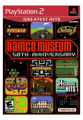 Namco Museum 50th Anniversary Greatest Hits Ed.- Ps2 -sniper