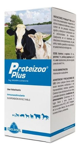 Proteizoo Plus 250 Ml Inmunoestimulante Biozoo