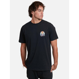 Polera The Faces Of The Sun Ss Tees Negro Hombre Maui And So