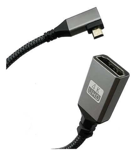 Seadream 4k Micro Hdmi En Ángulo A Hdmi Cable Adaptador De 8