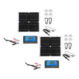 2set 100w Kit De Paneles Solares De Sistema De La Interior