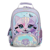 Mochila Espalda 14 Pulgadas Lucky Cat Chimola