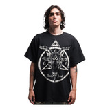 Camiseta Dark Soul Carnero Negro Cabro Rock Activity