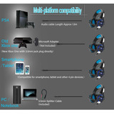 Pro Gaming Headset Para Pc Ps4 Xbox Uno De Sonido Envolvente