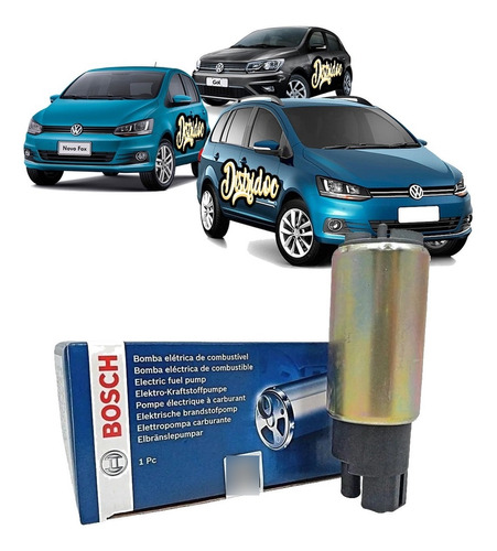 Kit Bomba Nafta Bosch Volkswagen Fox Suran Gol Trend Voyage