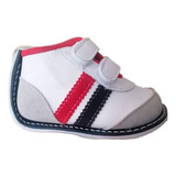 Zapatos No Tuerce Para Bebe Niño Con Velcro