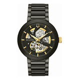 Bulova Reloj Para Hombre, Negro -, Cuerda Automática