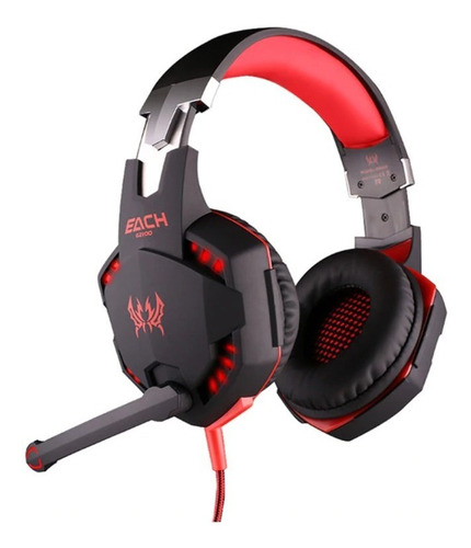 Auriculares Pc Ps4 Luz + Vibración G2100 - Gtia Gamer24hs 